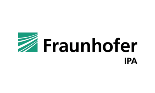 Abbildung des Logos der Firma Fraunhofer IPA, Partner auf dem Event INDUSTRIAL METAVERSE CONFERENCE